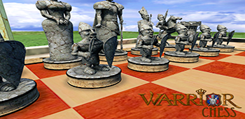 Warrior Chess - тематические шахматы основанные на битве при Гастингсе в 1066 году