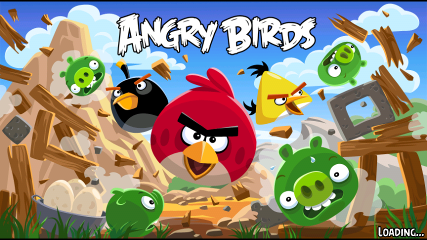 Angry Birds — самая первая версия Angry Birds с которой все началось.