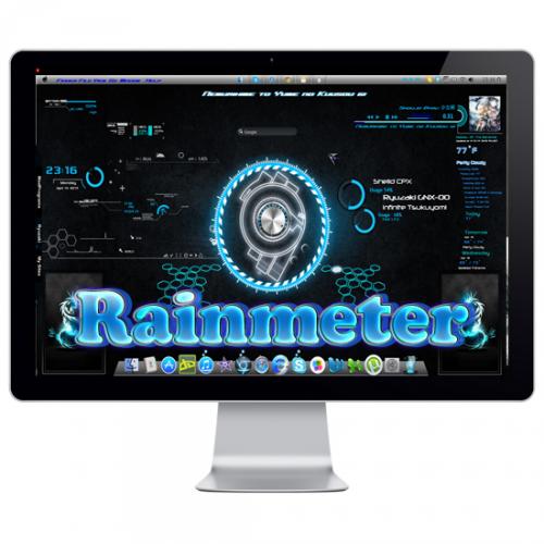Rainmeter – это красота ,удобство и функциональность рабочего стола